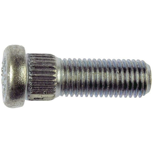 610-245 M12-1.50 Serrated Wheel Stud - 14.15mm Knurl, 38.5mm Length